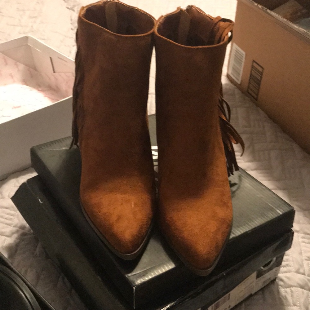 Fringe Booties - Picture 2 of 3